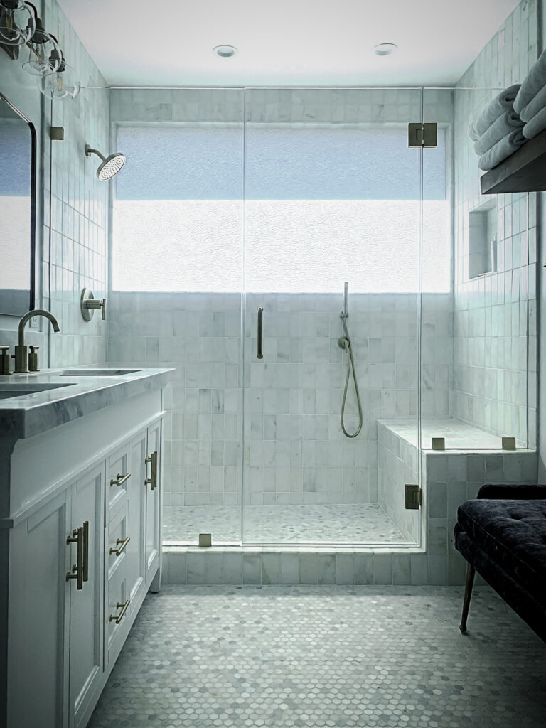 Hinged Frameless Shower Doors