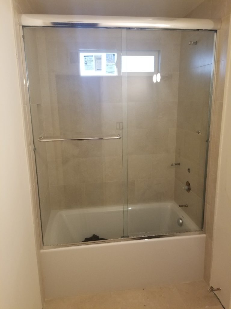 Bathtub Frameless Glass Doors