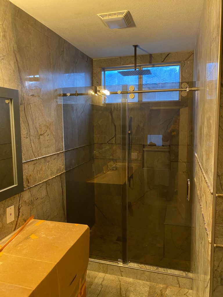 Custom Frameless Glass Shower Doors
