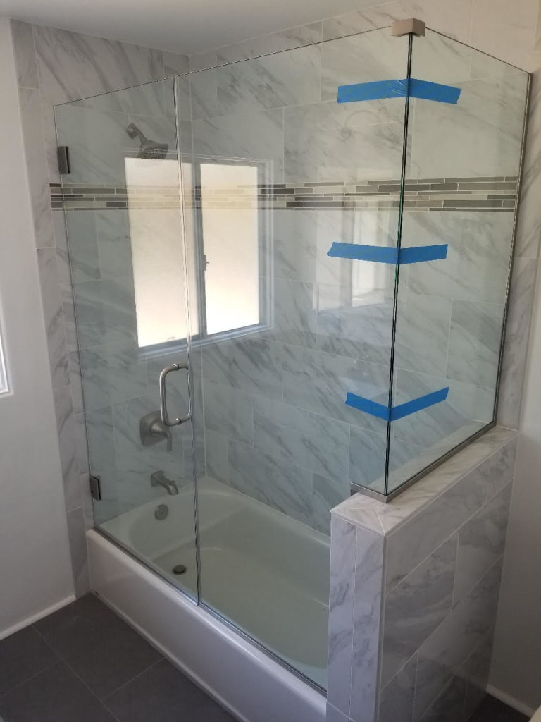 Bathtub Frameless Glass Doors