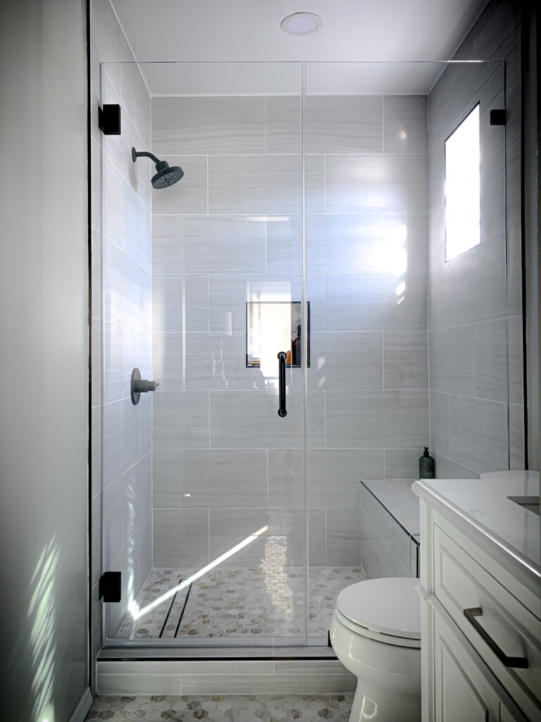 Hinged Frameless Shower Doors