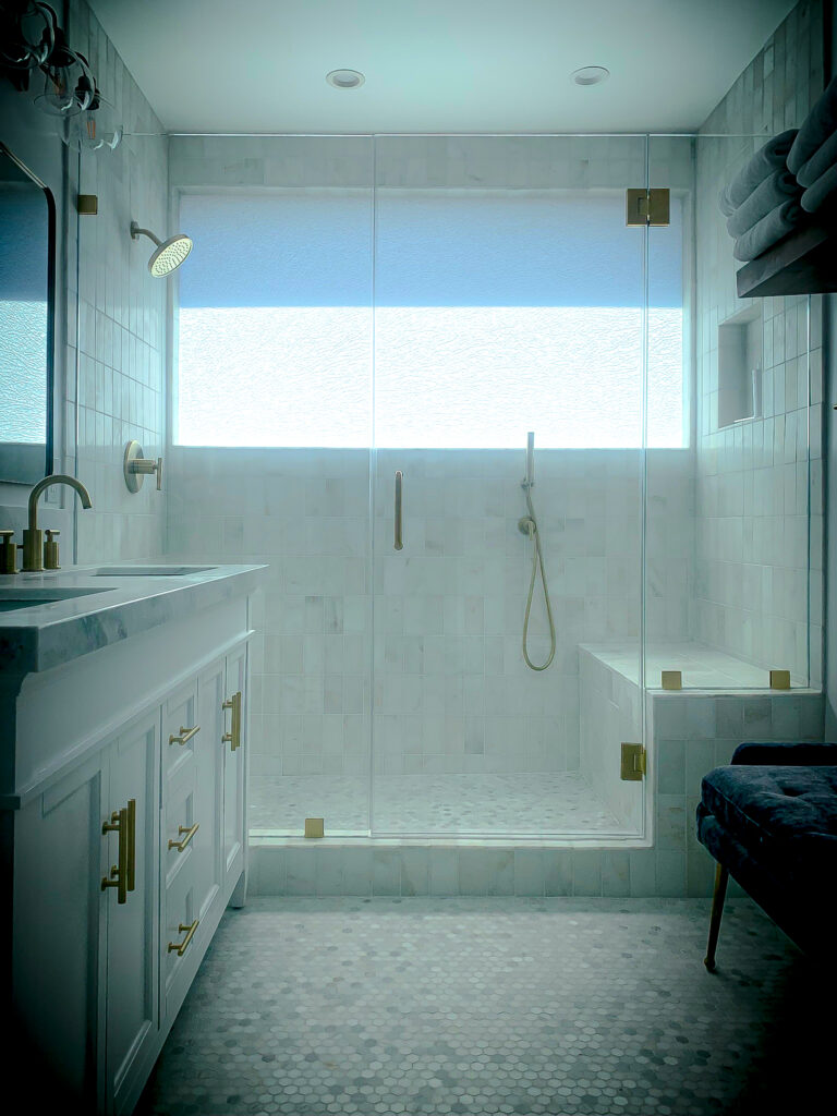 Hinged Frameless Shower Doors