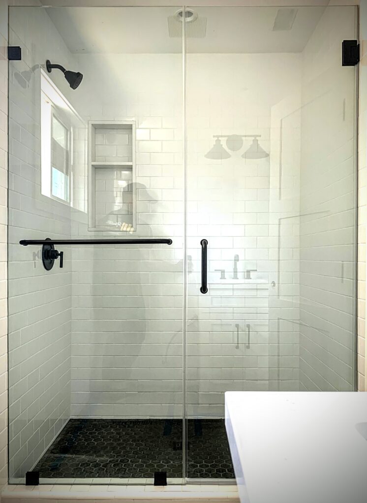 Hinged Frameless Shower Doors