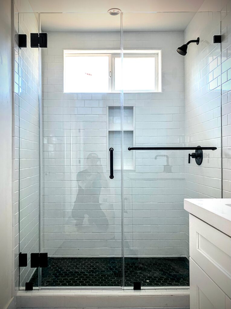 Hinged Frameless Shower Doors