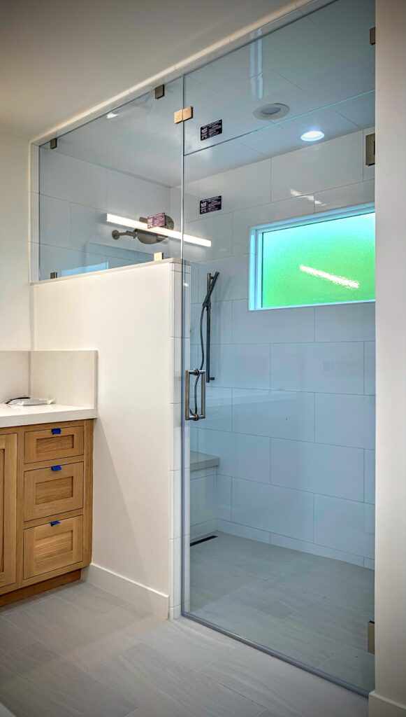 Hinged Frameless Shower Doors