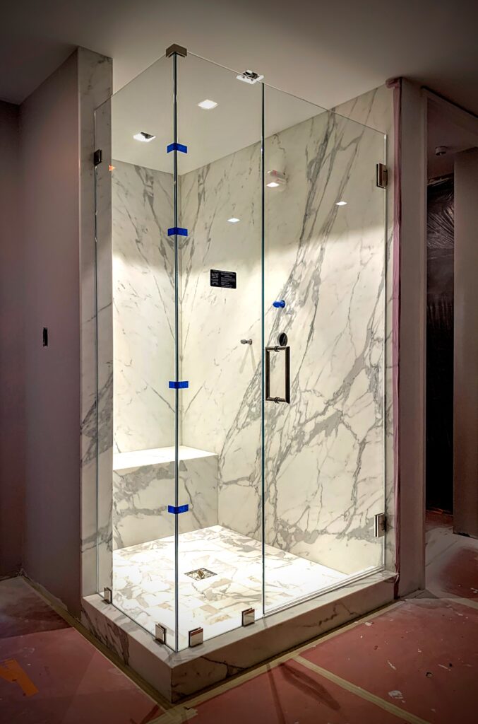 Frameless Glass Shower Enclosures