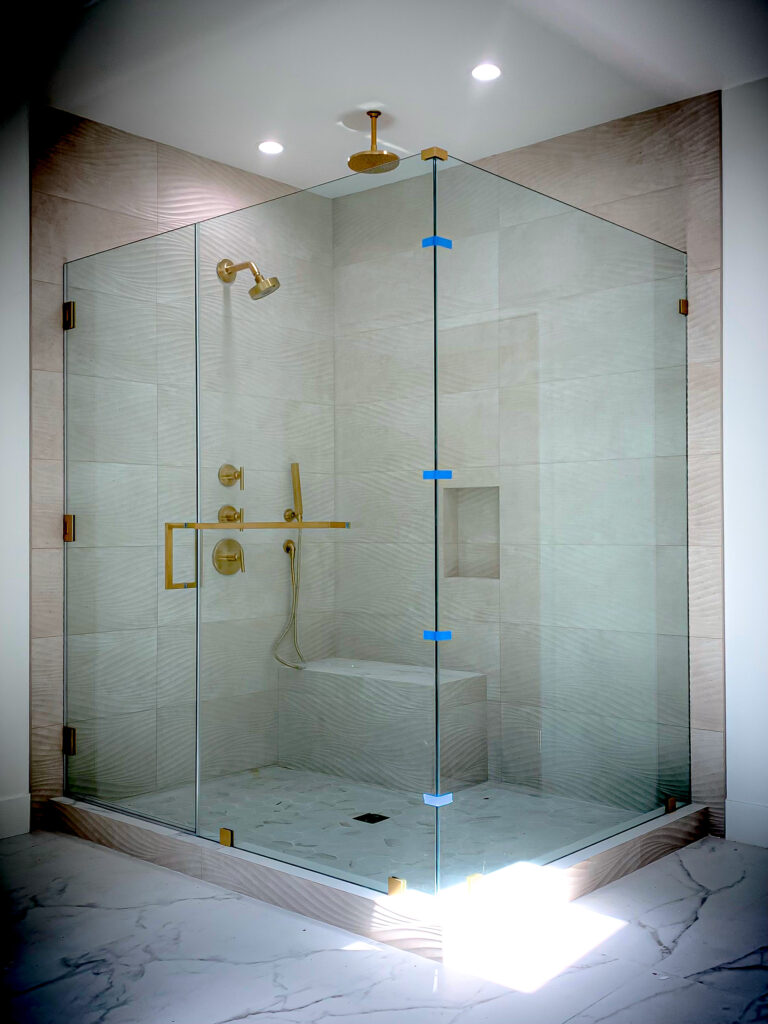 Frameless Glass Shower Enclosures