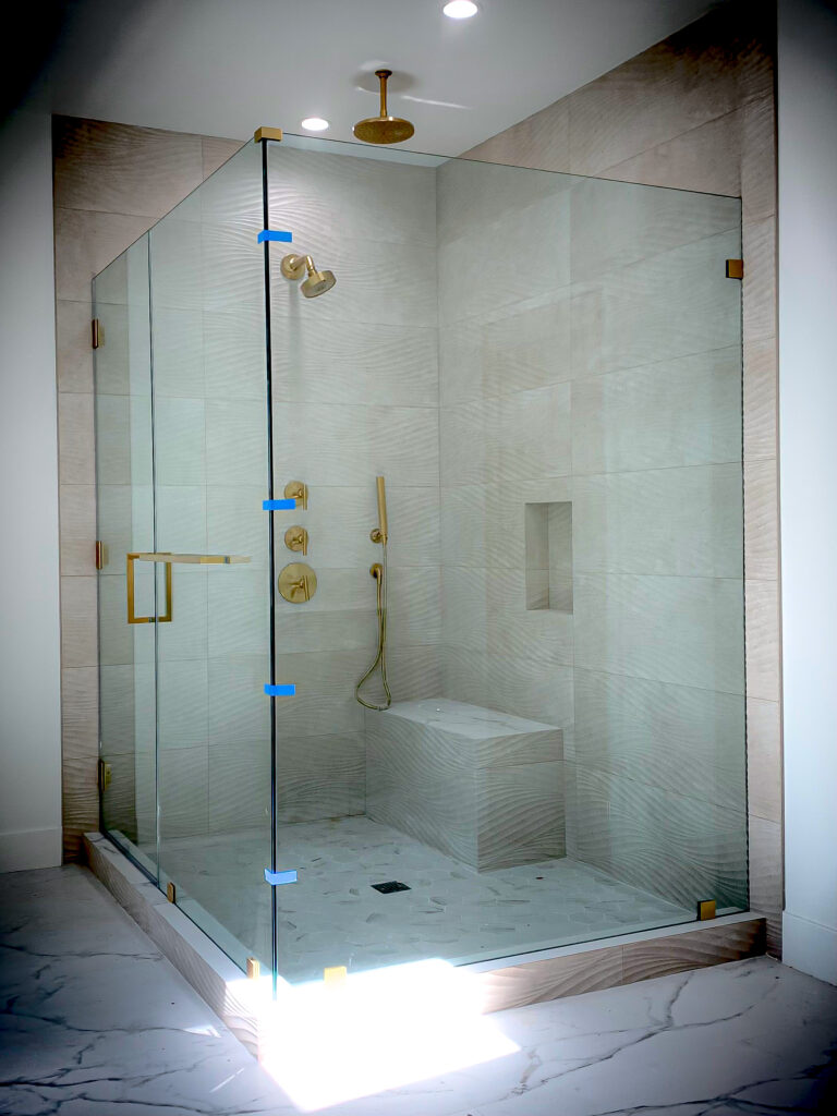 Frameless Glass Shower Enclosures