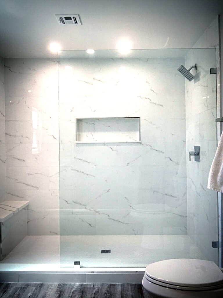 Frameless Glass Shower Screens