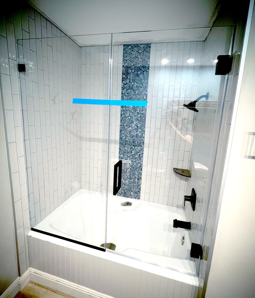 Bathtub Frameless Glass Doors