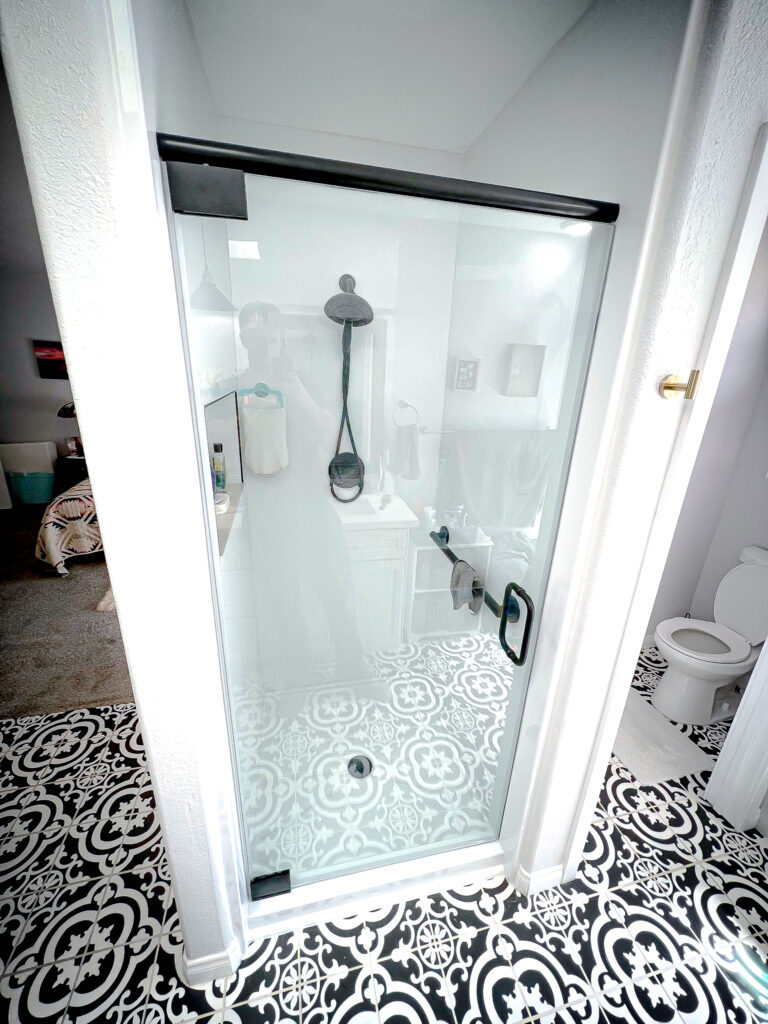 Hinged Frameless Shower Doors