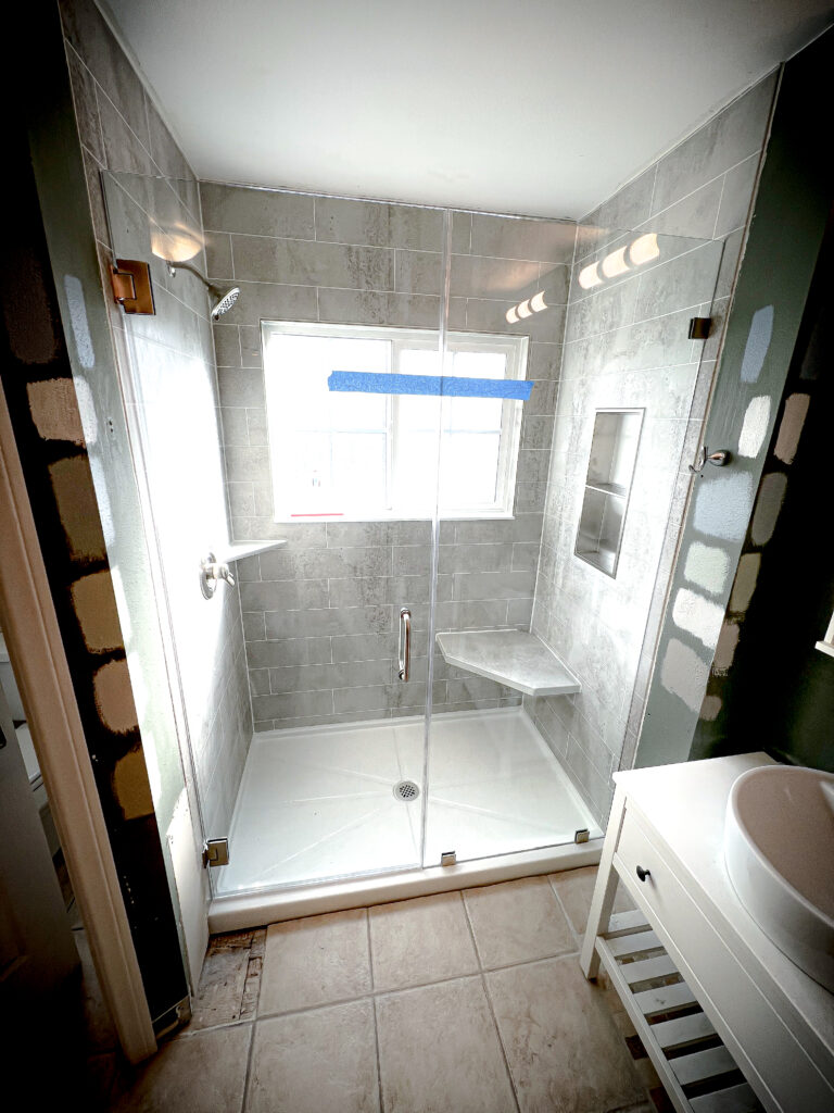 Hinged Frameless Shower Doors