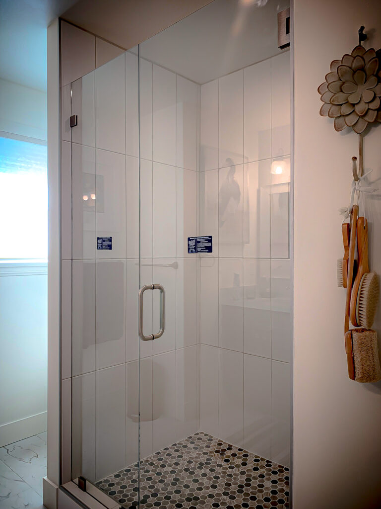 Hinged Frameless Shower Doors