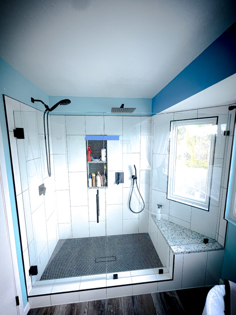 Hinged Frameless Shower Doors