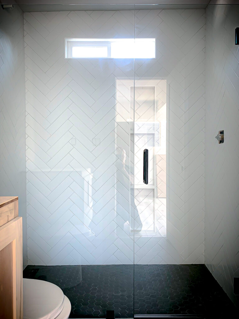 Hinged Frameless Shower Doors