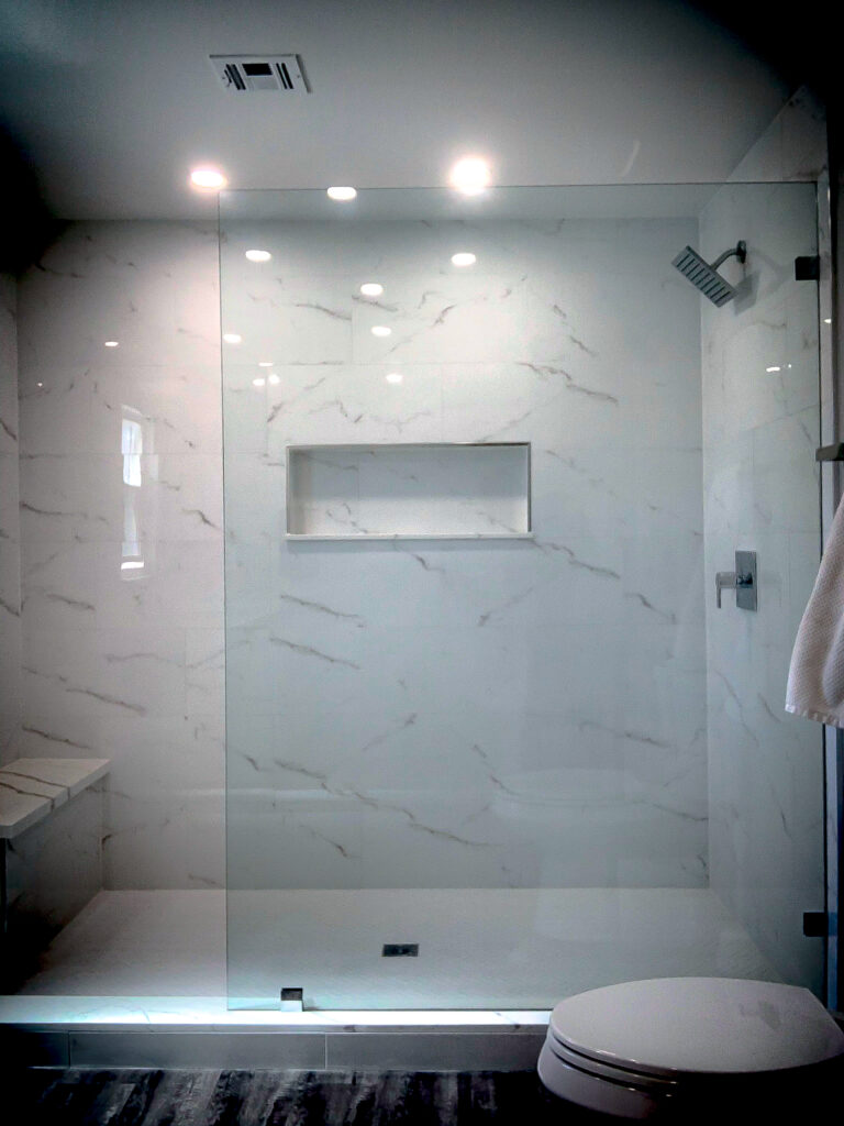 Frameless Glass Shower Screens