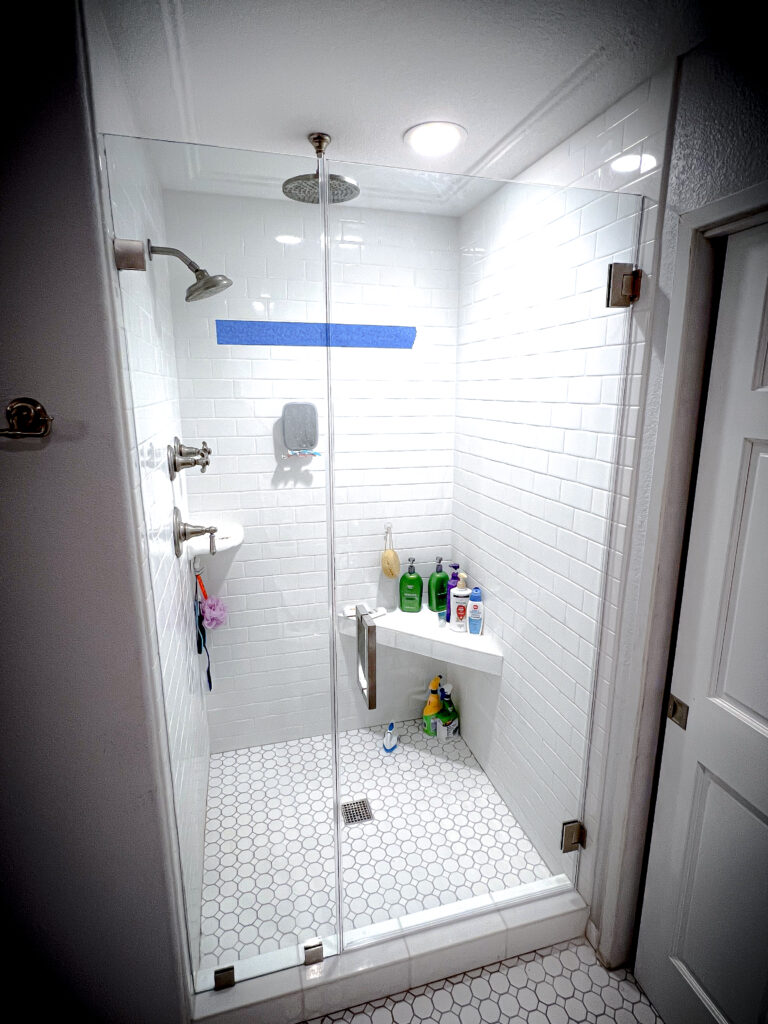 Hinged Frameless Shower Doors