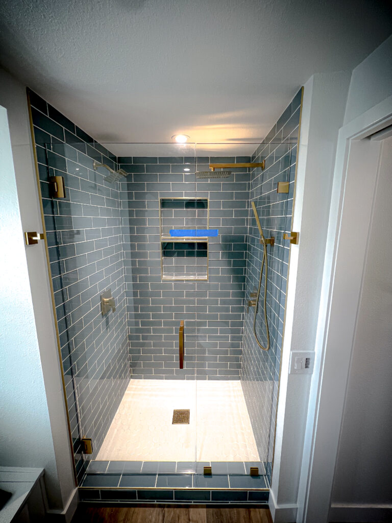 Hinged Frameless Shower Doors