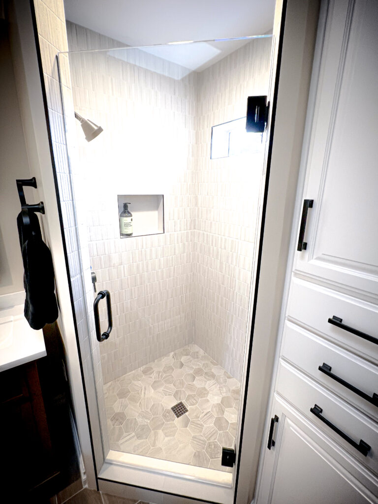 Hinged Frameless Shower Doors