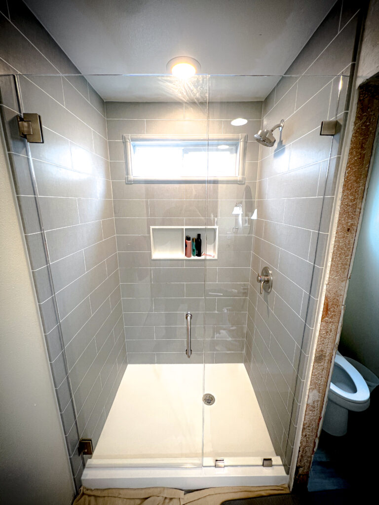 Hinged Frameless Shower Doors