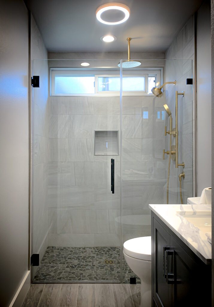 Hinged Frameless Shower Doors