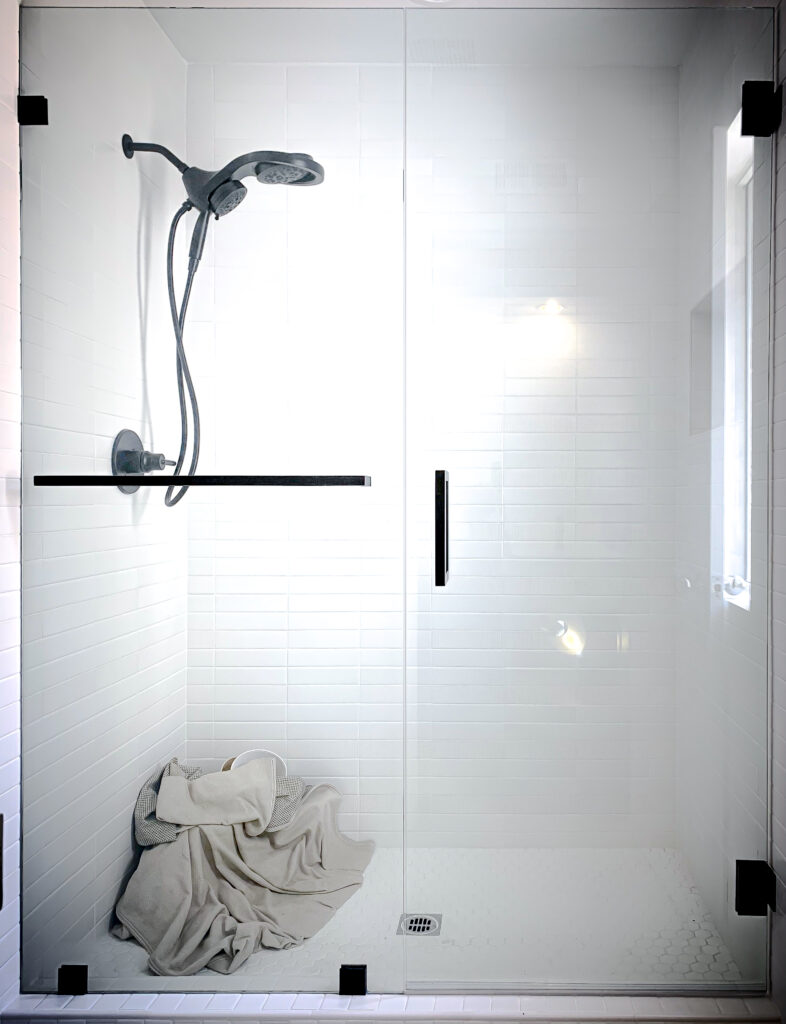 Hinged Frameless Shower Doors