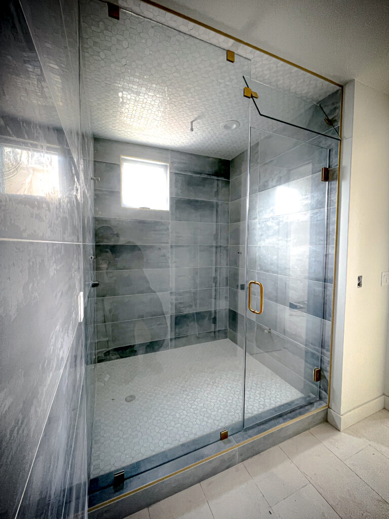 Hinged Frameless Shower Doors