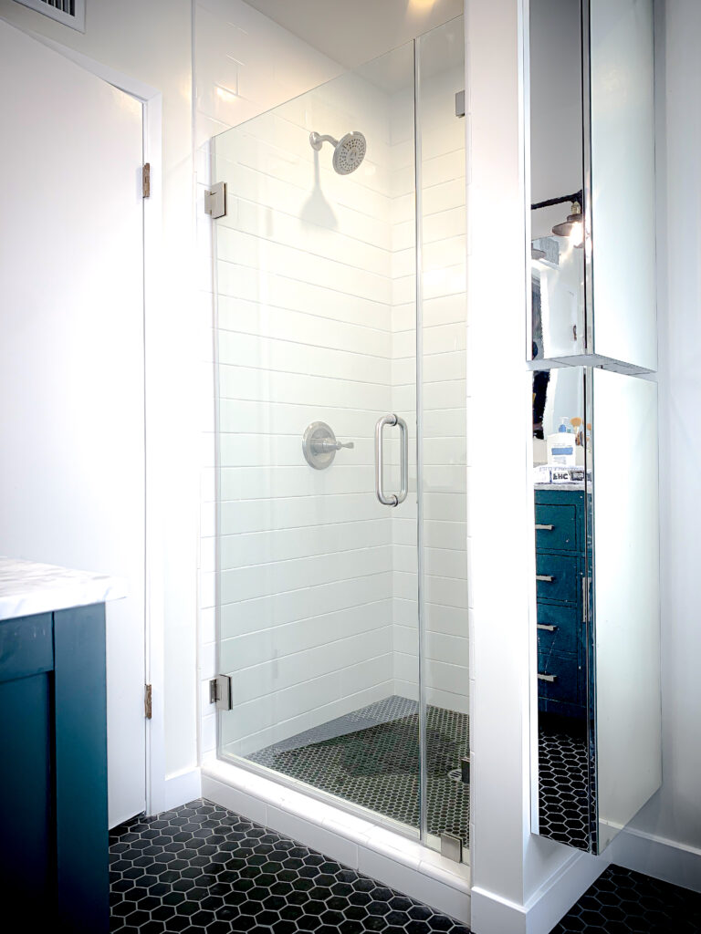 Hinged Frameless Shower Doors