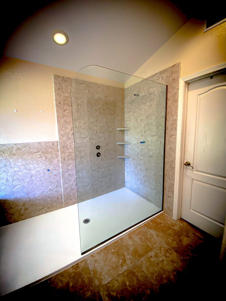 Frameless Glass Shower Screens