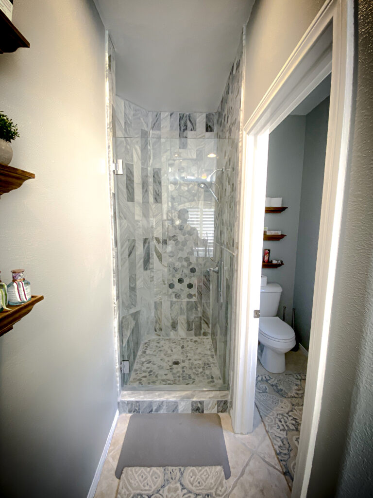 Hinged Frameless Shower Doors