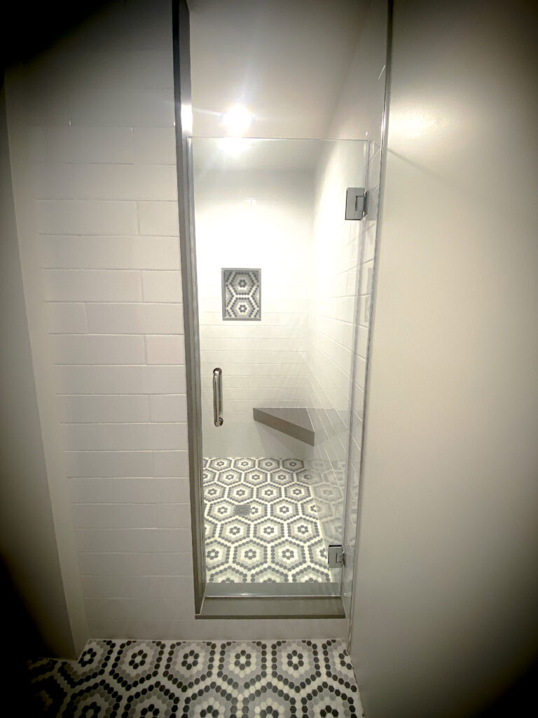 Hinged Frameless Shower Doors