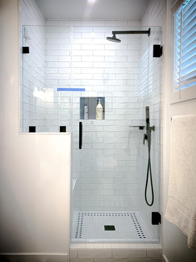 Hinged Frameless Shower Doors