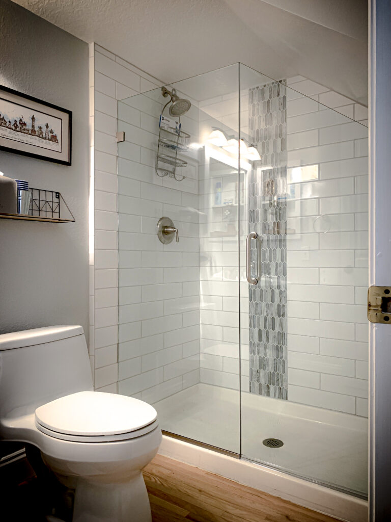 Hinged Frameless Shower Doors