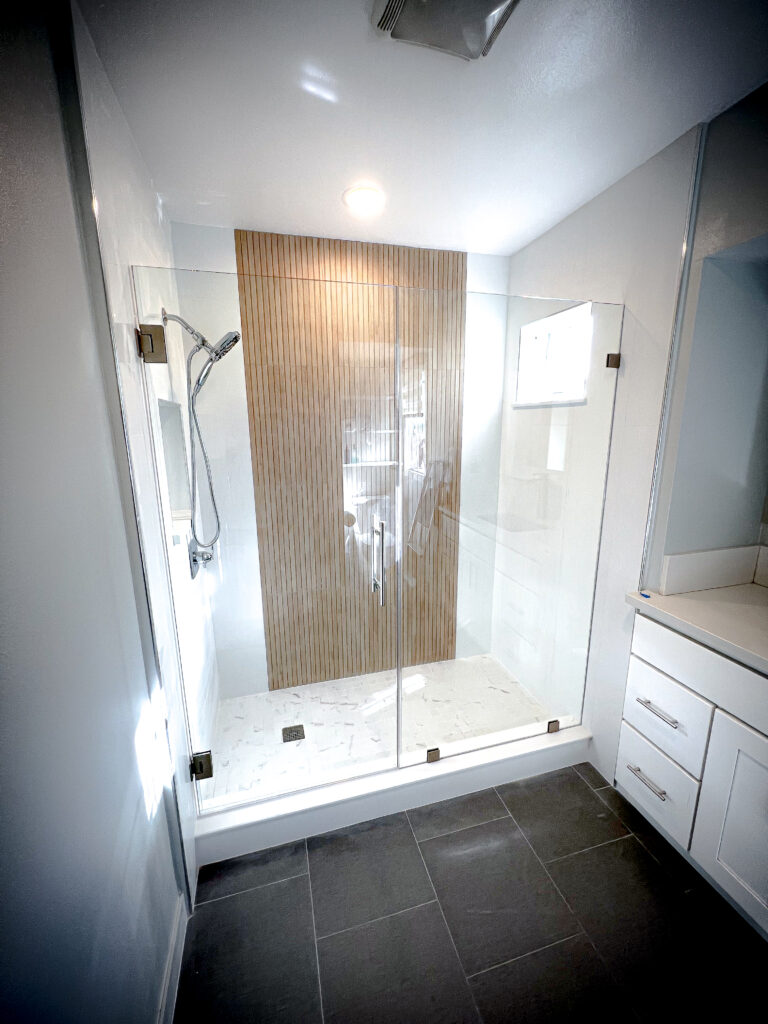 Hinged Frameless Shower Doors