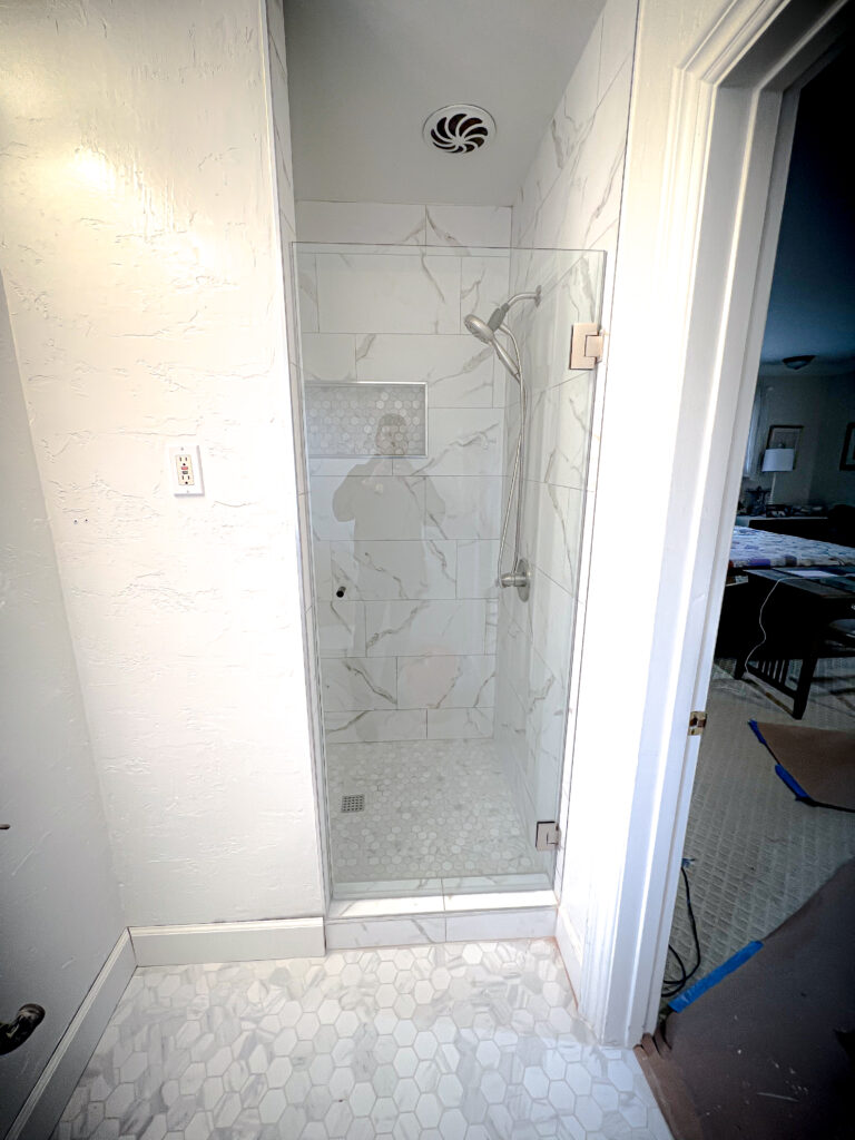 Hinged Frameless Shower Doors