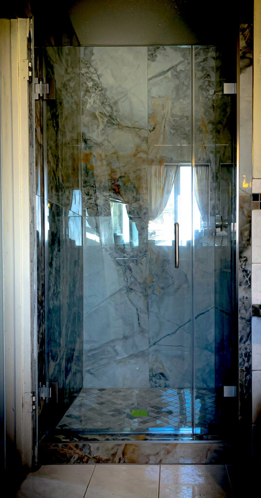 Hinged Frameless Shower Doors