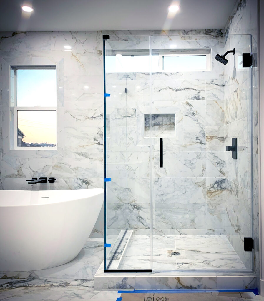 Frameless Glass Shower Enclosures