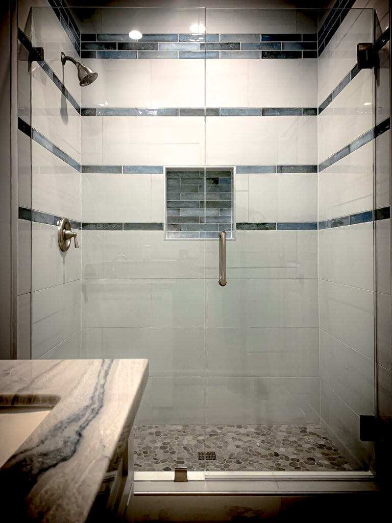 Hinged Frameless Shower Doors