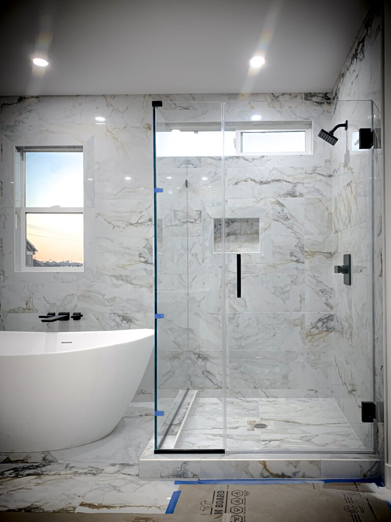 Frameless Glass Shower Enclosures