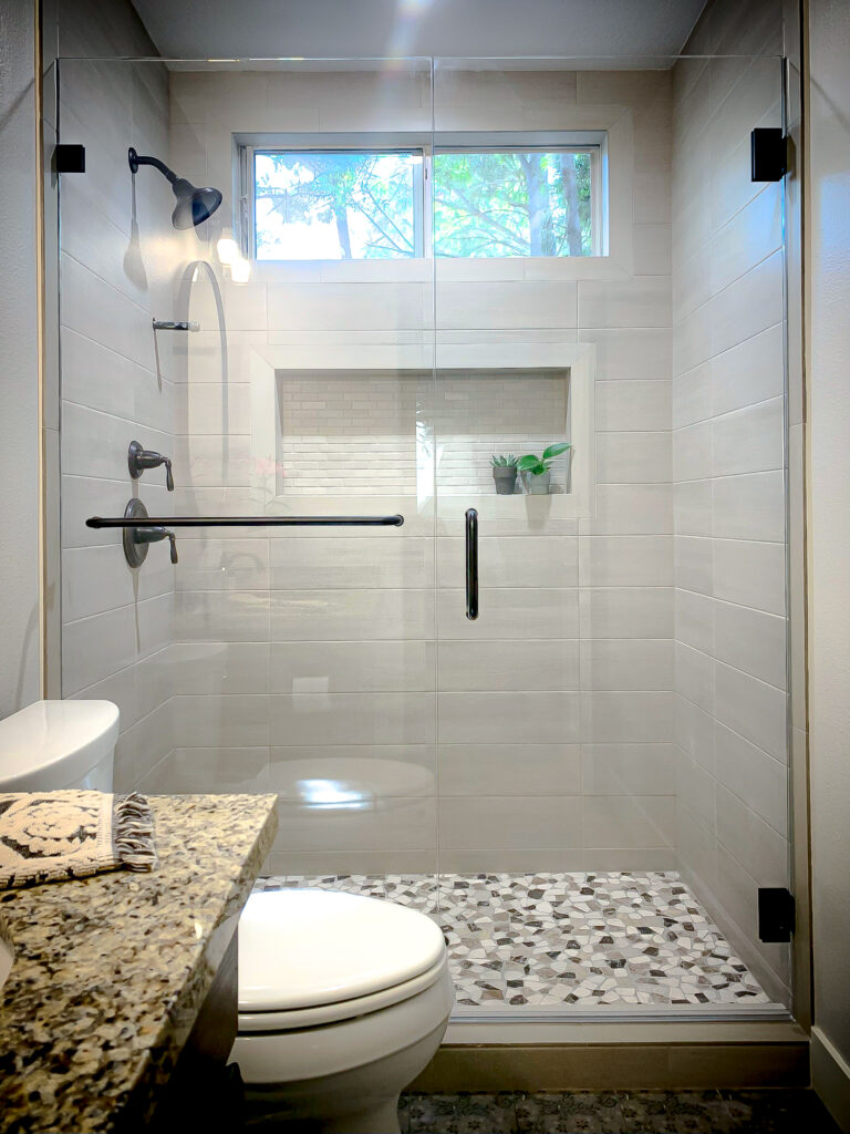 Hinged Frameless Shower Doors