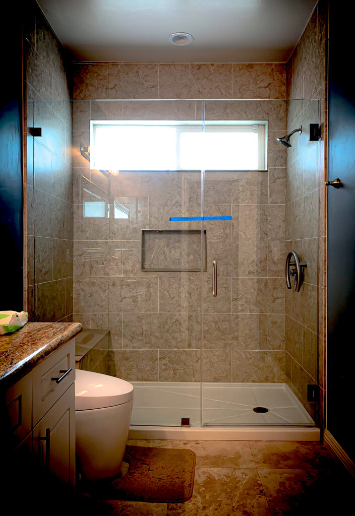 Hinged Frameless Shower Doors