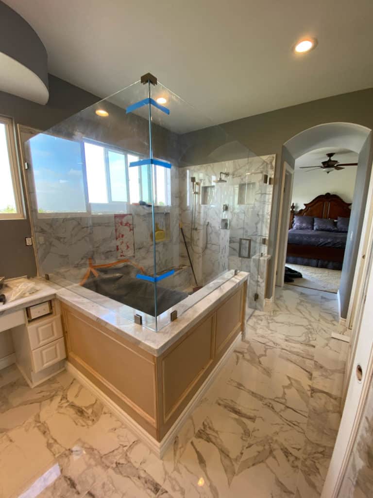 Custom Frameless Glass Shower Doors