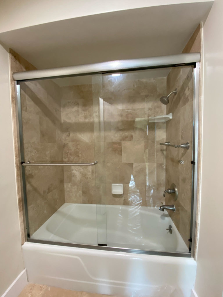 Bathtub Frameless Glass Doors