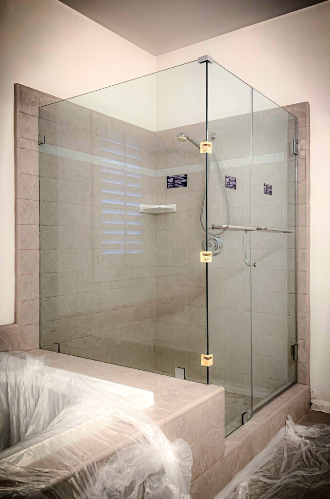 Frameless Glass Shower Enclosures