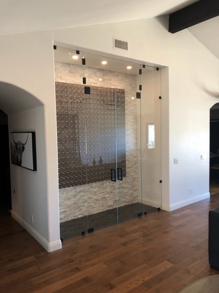 Custom Glass Wine Enclosures