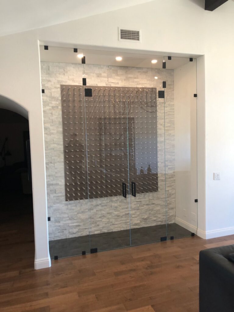 Custom Glass Wine Enclosures