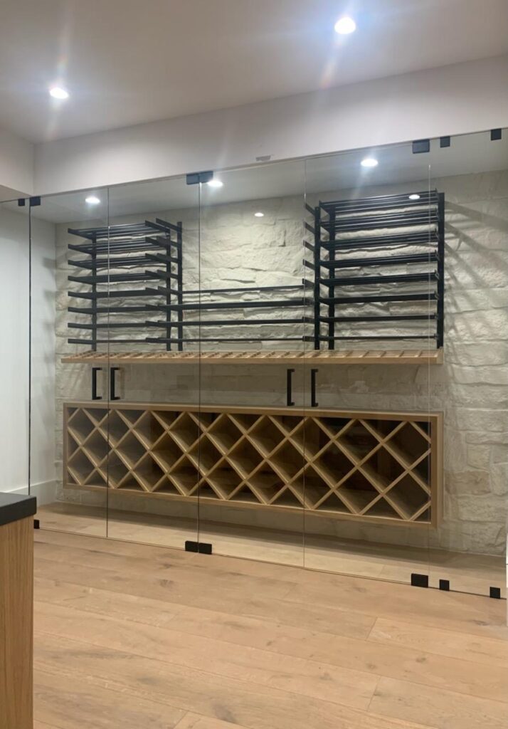 Custom Glass Wine Enclosures