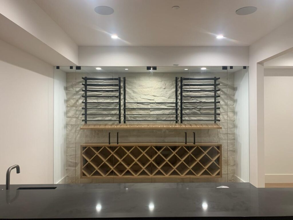 Custom Glass Wine Enclosures