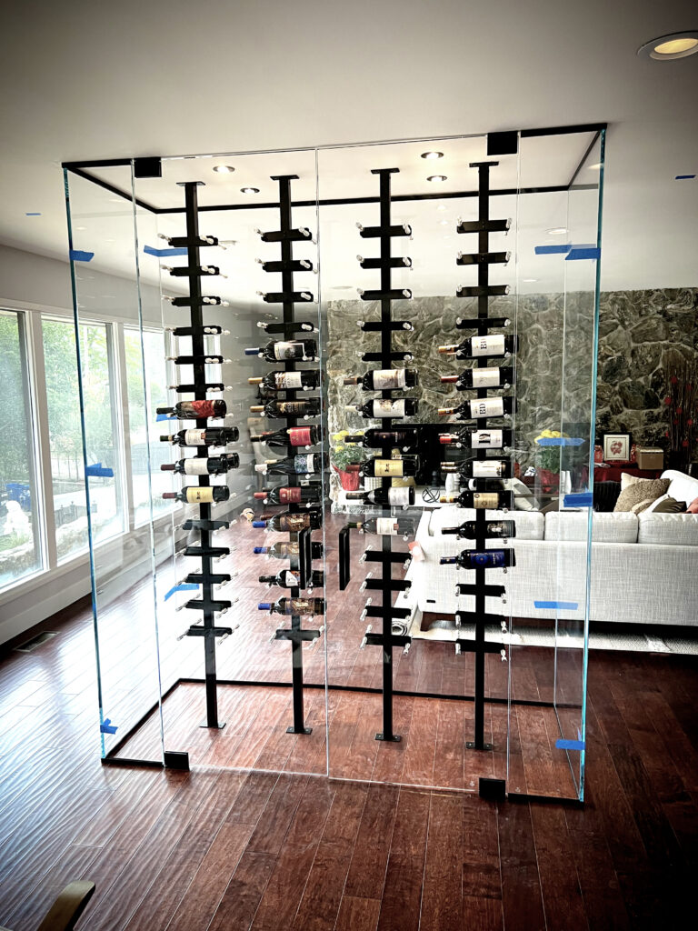 Custom Glass Wine Enclosures