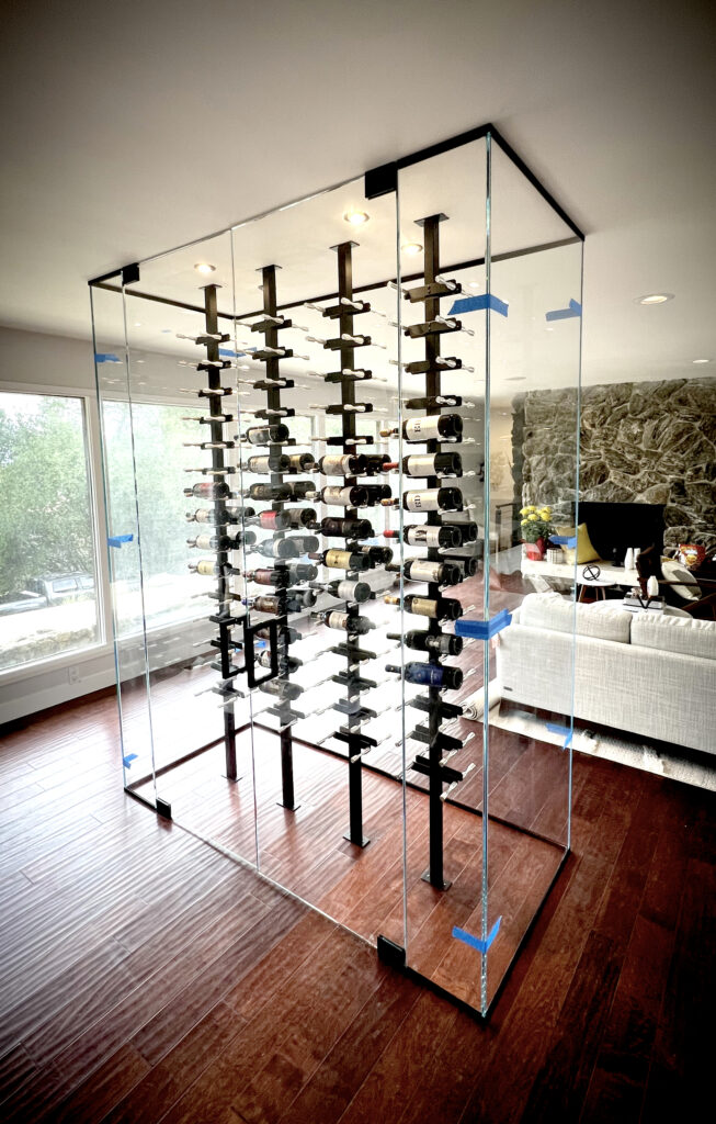 Custom Glass Wine Enclosures